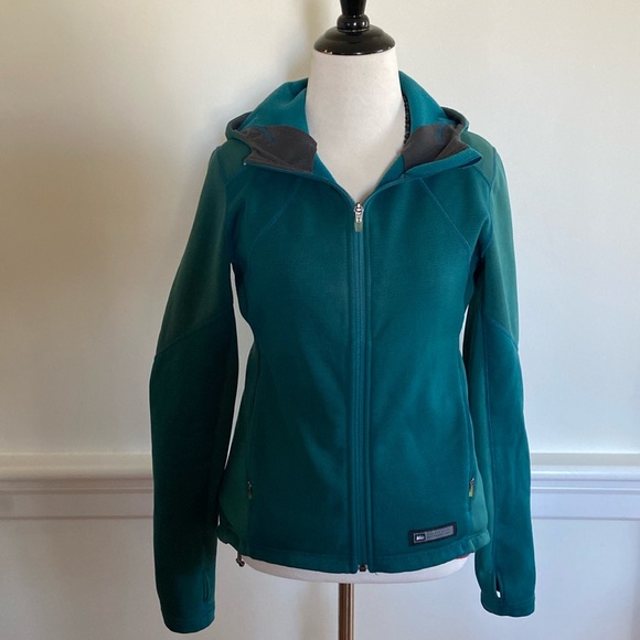 REI Jackets & Blazers - REI Polartec Full Zipper Hooded Jacket